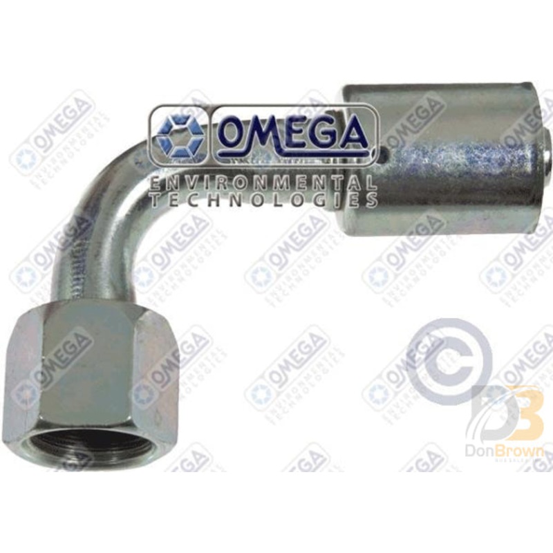 FITTING STEEL #6FF X #6BL 90 DEG 35-S1121