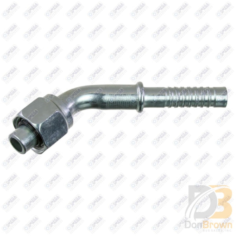 FTG 45DEG #8 FOR x #6 AIR-O-CRIMP W/O CLAMP 35-AN1312