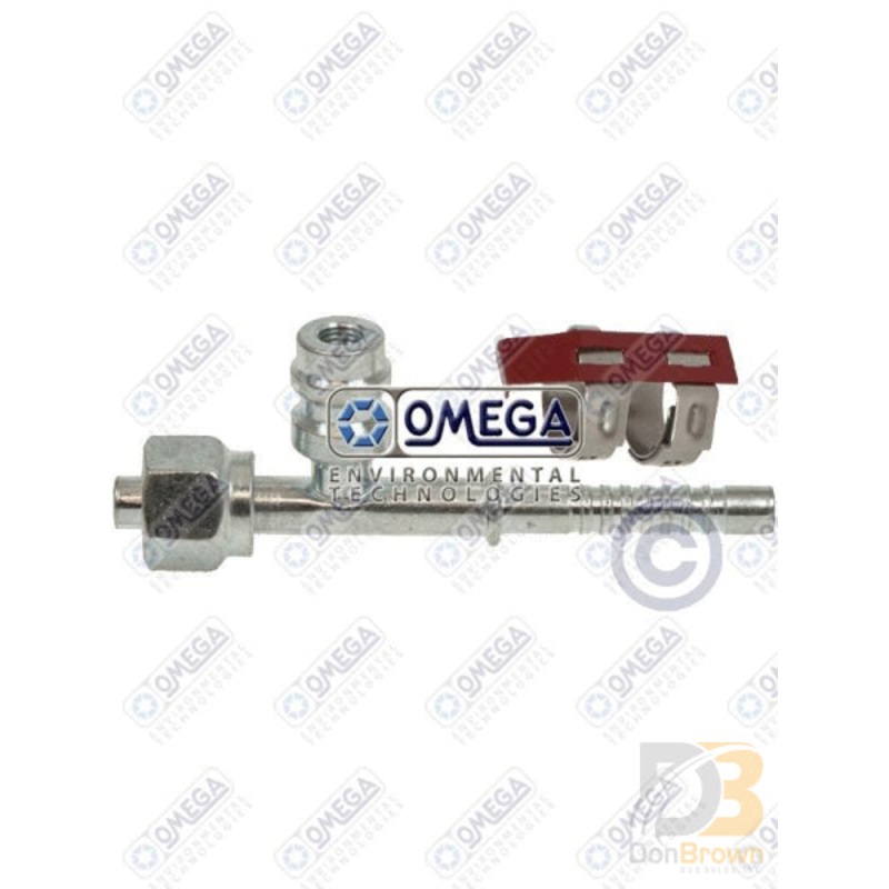 FTG STR #6 FOR x #6 W/R134 PORT AIR-O-CRIMP 35-AN1301-3C