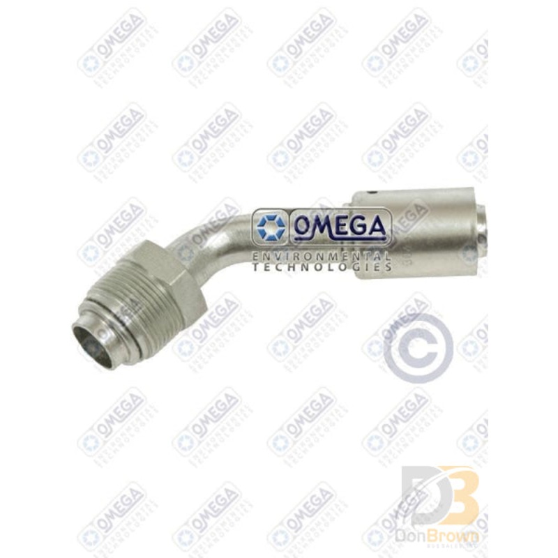 FITTING #12MOR SP x #12 REDUCED BARRIER 45 STEEL 35-R1414-STL