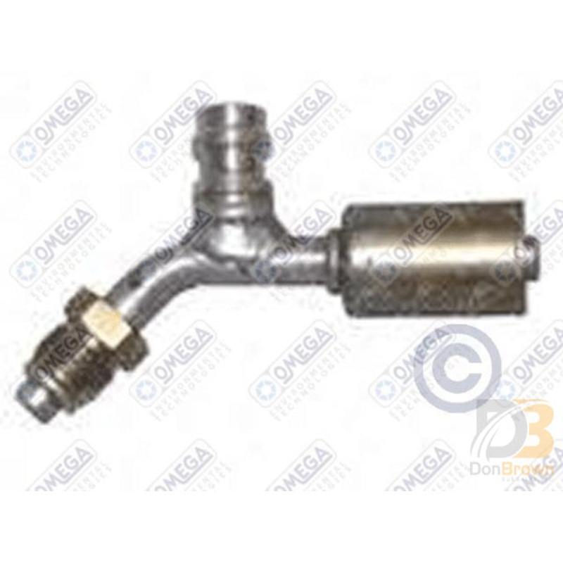 FITTING #6MOR SP x #6 BL 45 DEG 16mm PORT 35-B1411-3