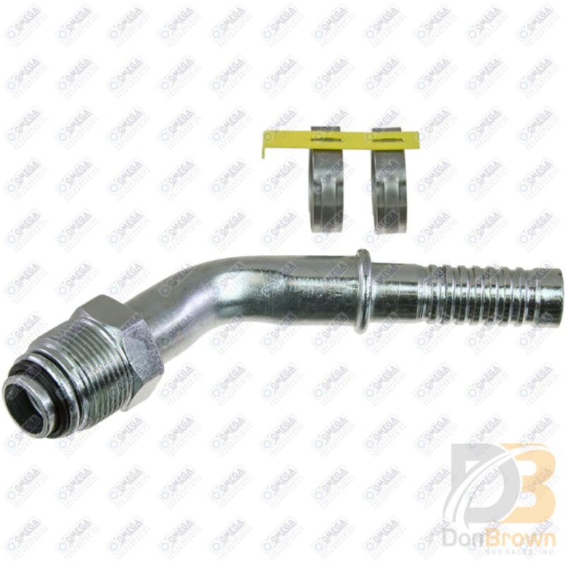 FTG #10 MOR 45DEG AIR-O-CRIMP W/CLAMP 35-AN1413C