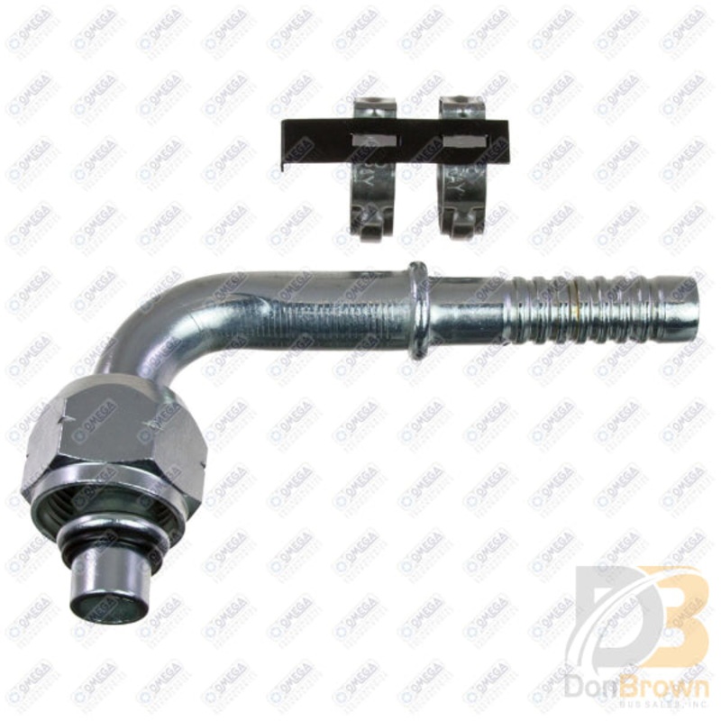 FTG 90DEG 20mm FOR x #8 AIR-O-CRIMP W/CLAMP 35-AN9325C