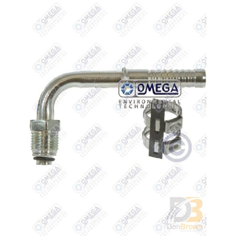 FTG 90DEG #6 FOR x #8 AIR-O-CRIMP W/CLAMP 35-AN1325C