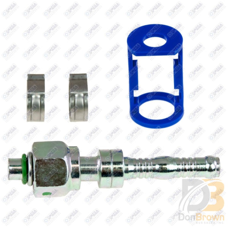 FTG STR #6 FOR x #6 W/CLAMP 35-BN1301C