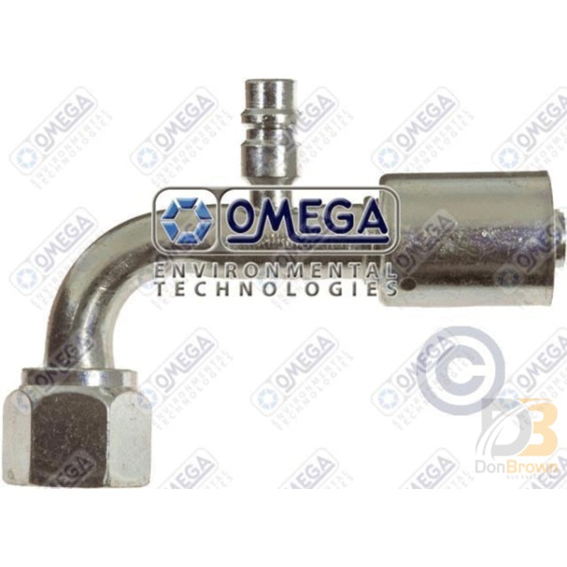 FITTING BL 90deg #6FOR-LP X #6BL W/R134A CP STEEL 35-S1321-3