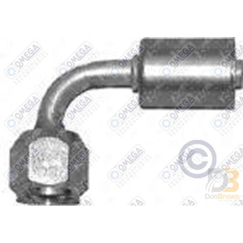 FTG BEADLOCK #8 FEMALE DUAL ORING 90DEG 35-B7122