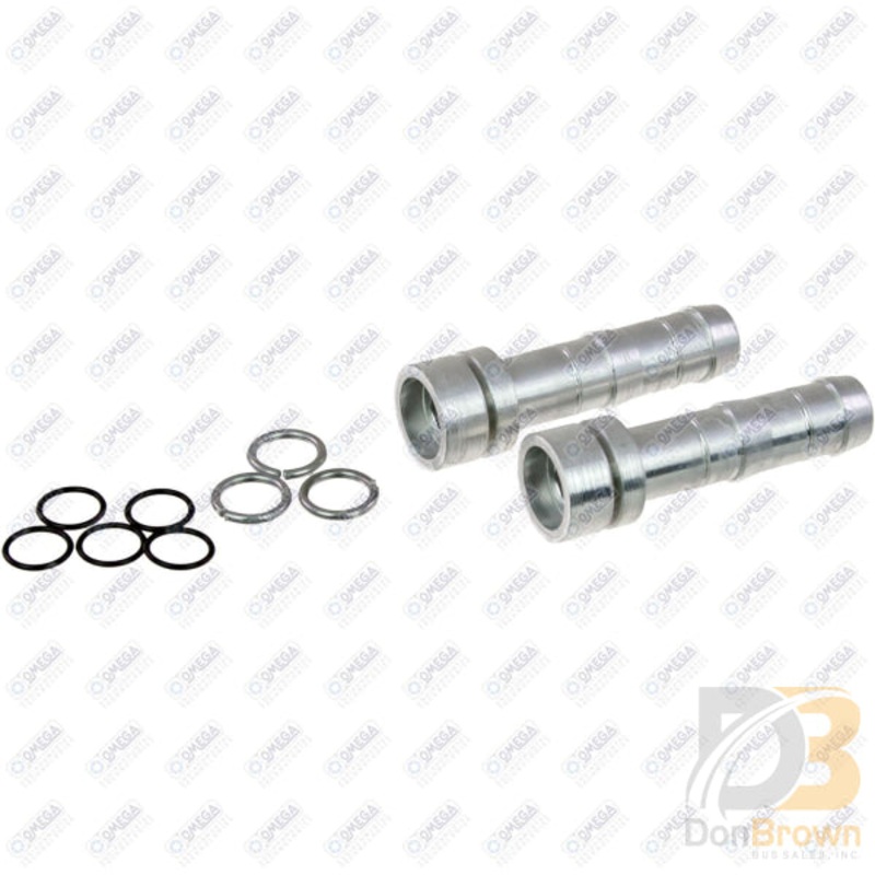 LIFESAVERS EZ CLIP #8 x #8 HOSE ALUMINUM 35-EZ6207-A