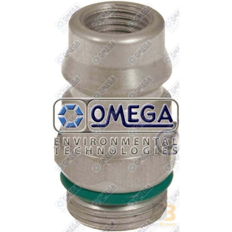 ADAPTER HI SIDE R134A 16MM x M15-1.0 ALUM 35-50125