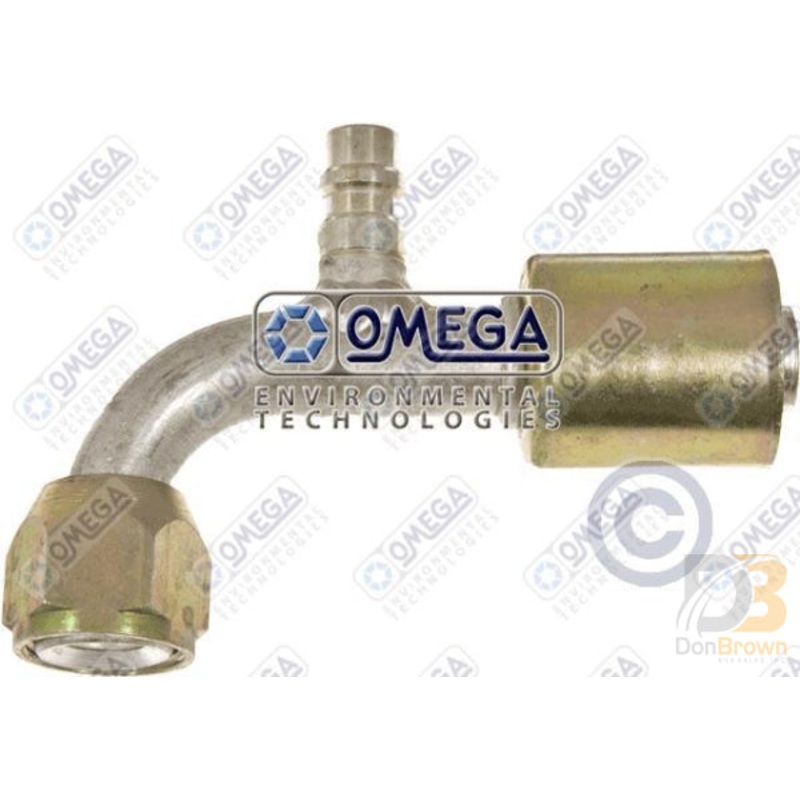 FITTING #10FF BEADLOCK 90 DEG R134A SV 35-B1123-3