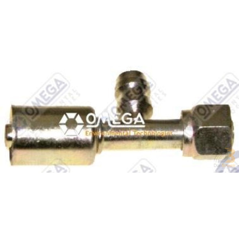 FITTING #8FOR/LP x #8BL STRT R134A SV STEEL 35-S1302-3