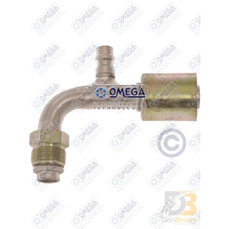 FTG BEADLOCK 90DEG #10MOR/SP #12BL W/R134a PORT 35-B1427-3