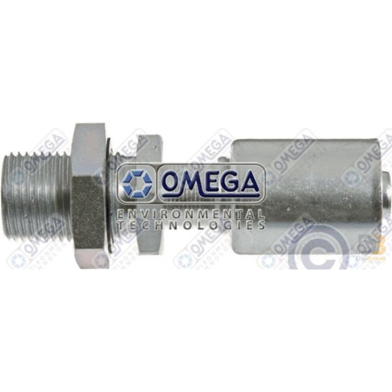 FTG BULKHEAD 5/8-18 STL STR #6 MIO x #6 BL 35-S1701