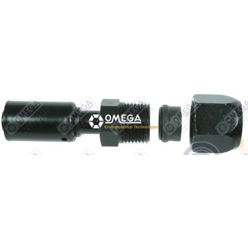 FTG COMPRESSOR STRT 5/8in TUBE x #10 BL RB STL 35-R2903-STL