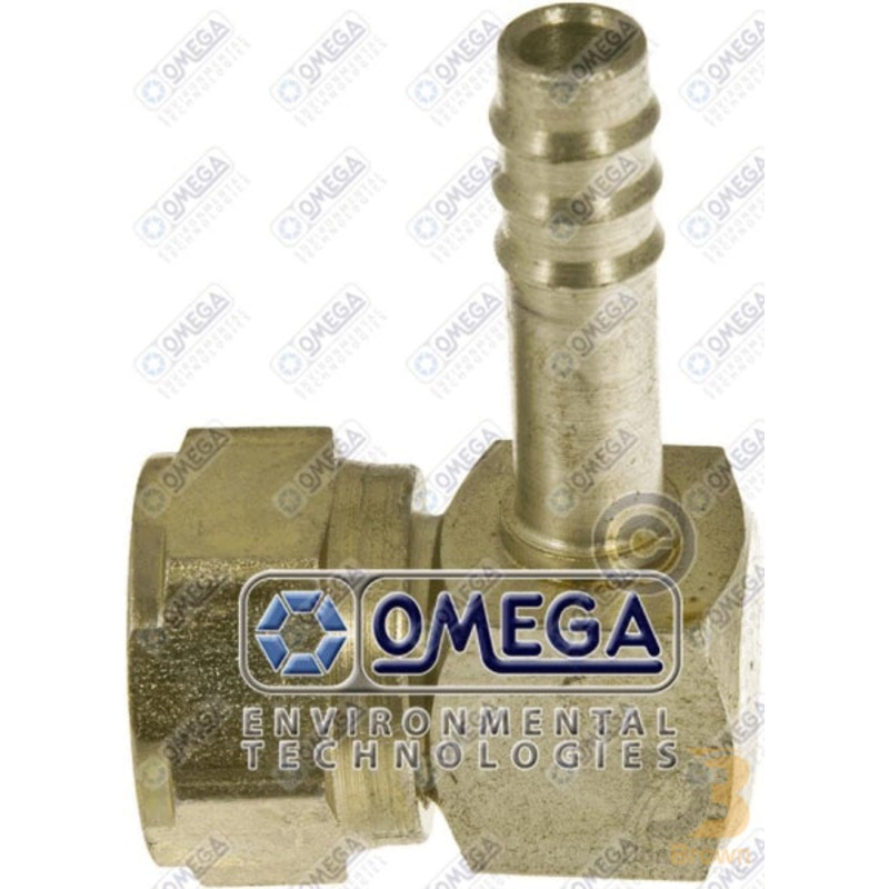 FTG STEEL 90 DEGREE FTO 1 x 14 X  #8 BARB 35-36243