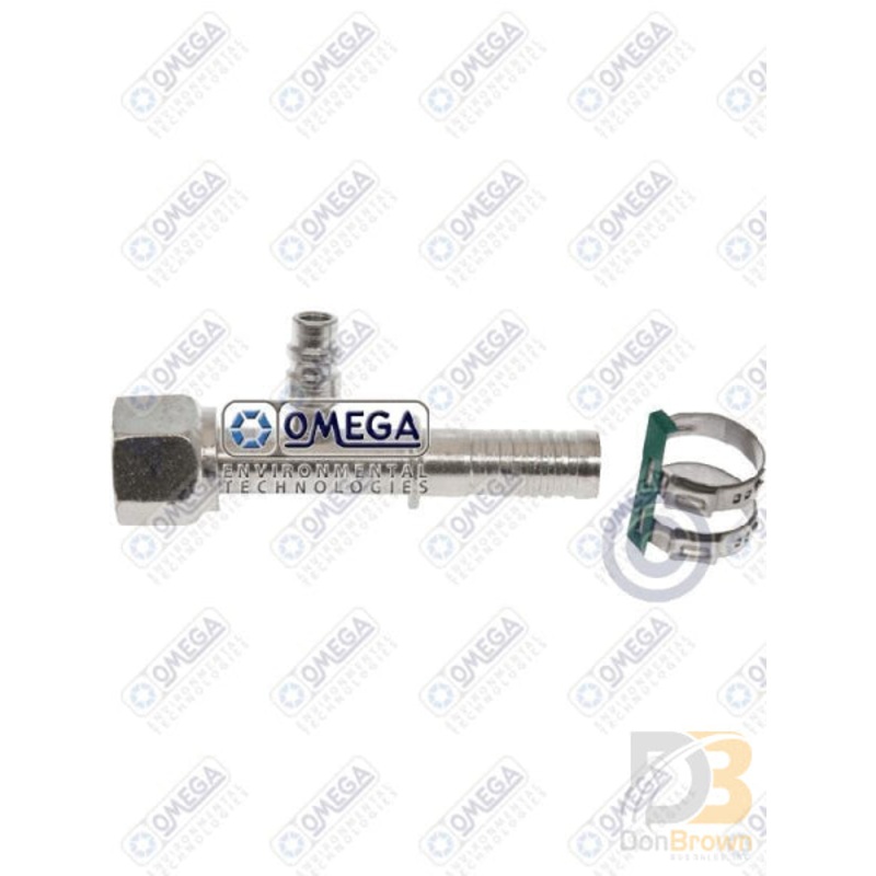 FTG STR #10 FOR x #12 W/R134 PORT AIR-O-CRIMP 35-AN1307-3C