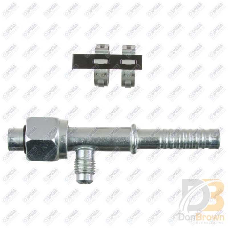 FTG STR #8 FOR x #8 W/R12 PORT AIR-O-CRIMP 35-AN1302-1C