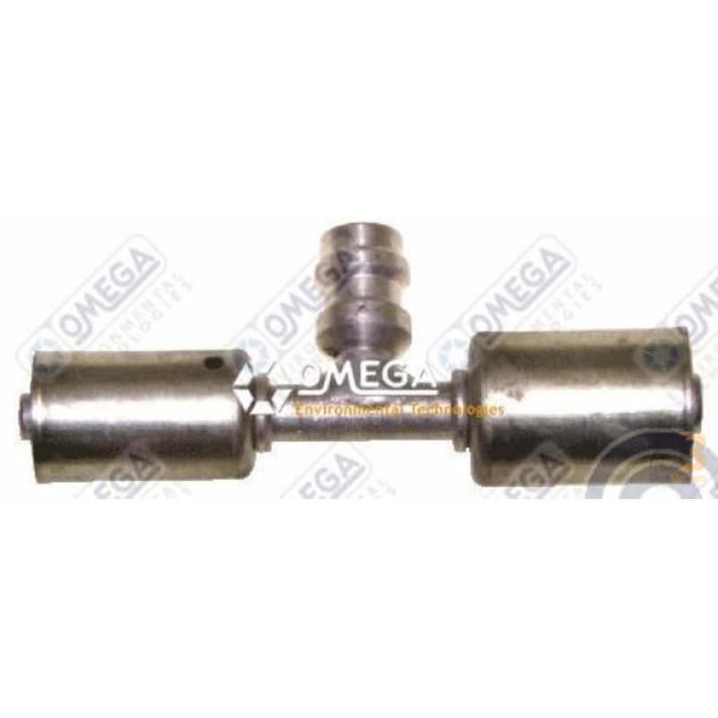 SPLICER #6 BL TO #8 BL STRAIGHT W/R134A PORT 35-B6105-3
