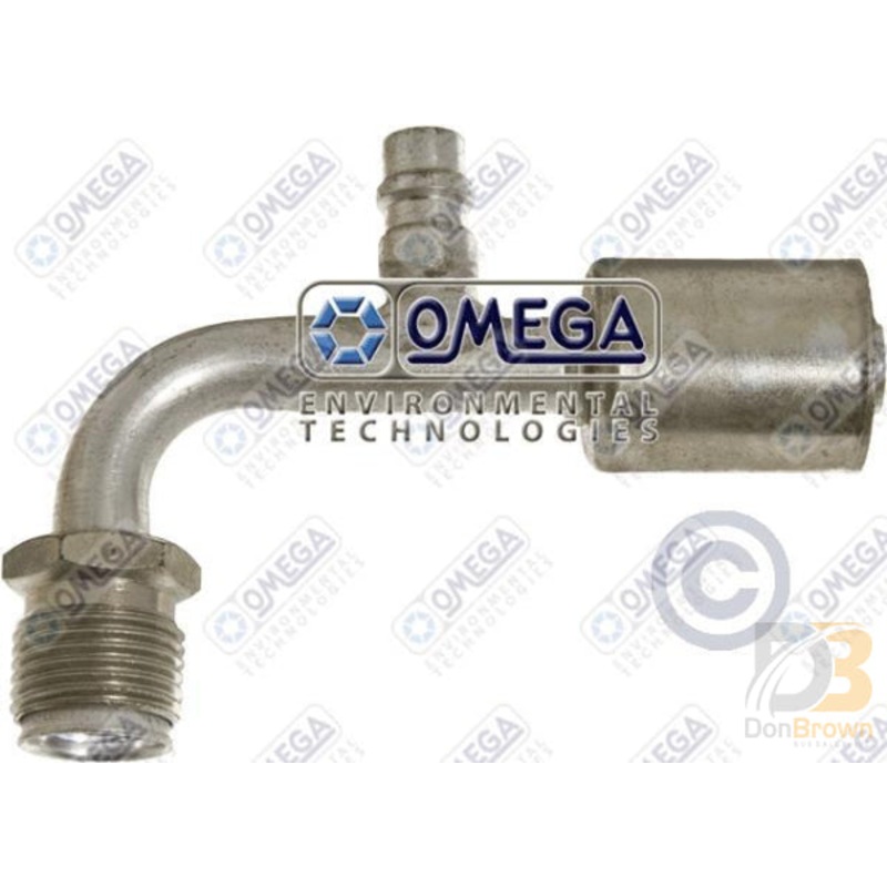 FITTING #6MIO-#6BL 90 DEG. 16mm PORT 35-B1821-3