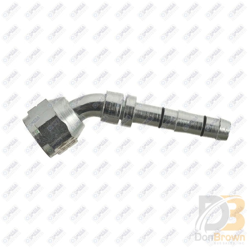 FTG 45 FF #6 X #6 EZ CLIP HOSE 35-EZ1569