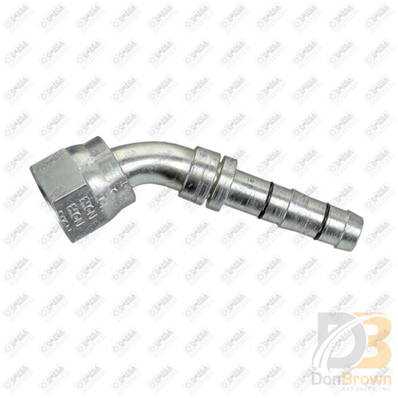FTG 45DEG ORS #8 FEMALE SWIVEL EZ CLIP 35-EZ1202
