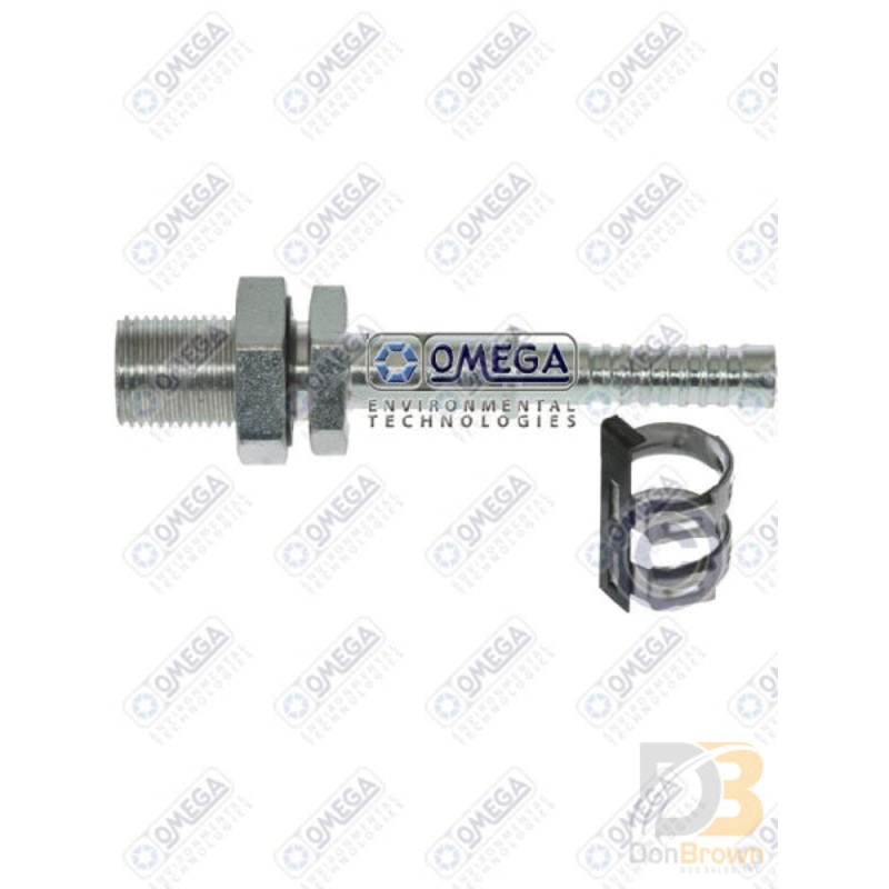 FTG BHD STR #8MIO x #8 AIR-O-CRIMP W/CLAMP 35-AN1702C