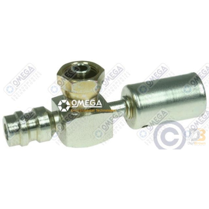 FTG BL 90deg 6FOR-LP X 6BL STL SHRT DRP R134A CP 35-S1321-SD3