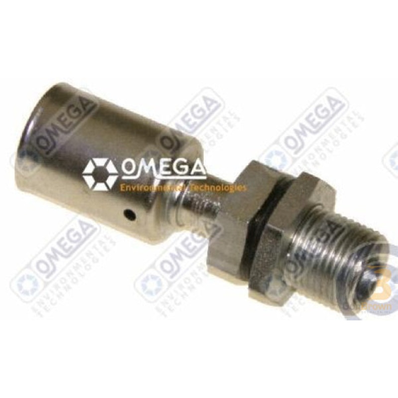 FTG BULKHEAD 3/4-16 STL STR #8 MIO x #8 BL 35-S1702