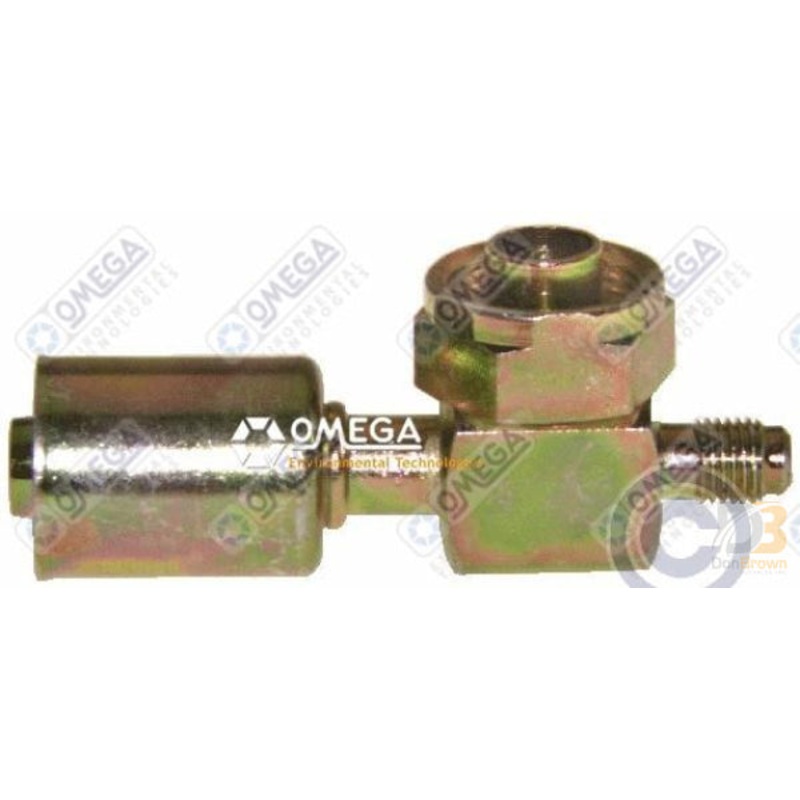 FTG STL 90 DEG 1X14 FTO X 10 BL W/ R-12 1/4in SP 35-S2143-1