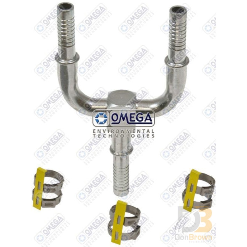SPLICER TEE #12 x #12 x #12 2 BND-Y AIR-O-CRIMP 35-AN6334C