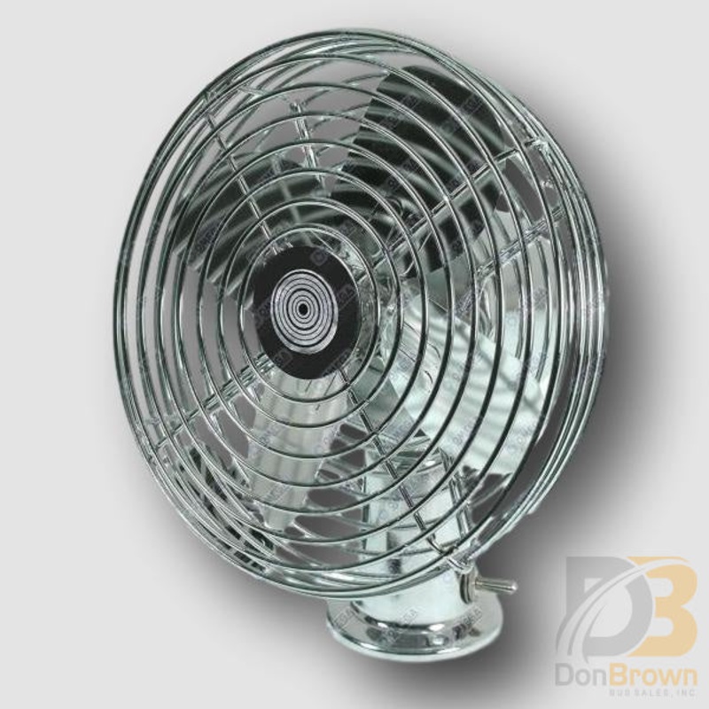 DASH MOUNTED 2 SPEED FAN CHROME 24V 25-10031