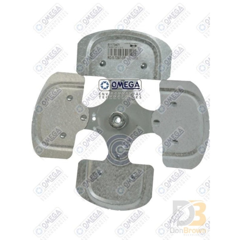 FAN 10in CW 4 BLADE ALUM 5/16in BORE 25-R8100