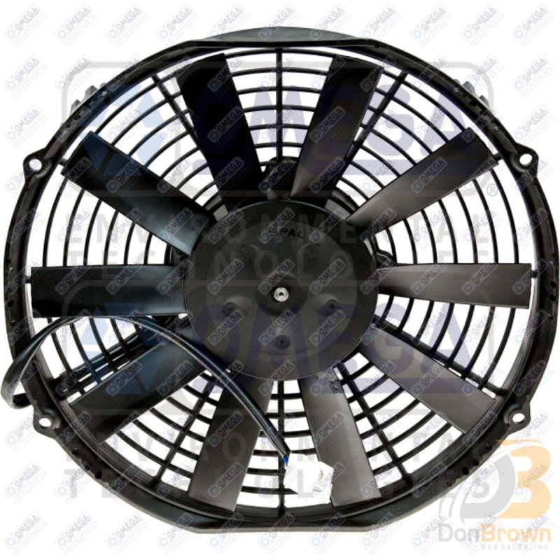 FAN ASSEMBLY 11in 24V HD PUSHER STRAIGHT BLADES SPAL 25-14864-24-S