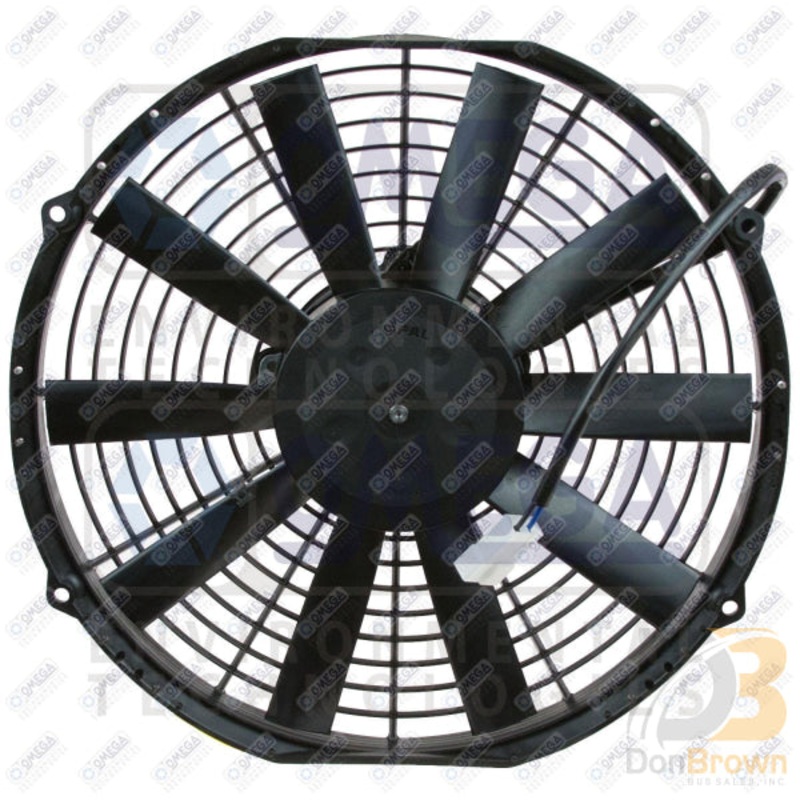 FAN ASSEMBLY 12in PULLER 12V STRAIGHT LOW PROFILE 25-14923-S