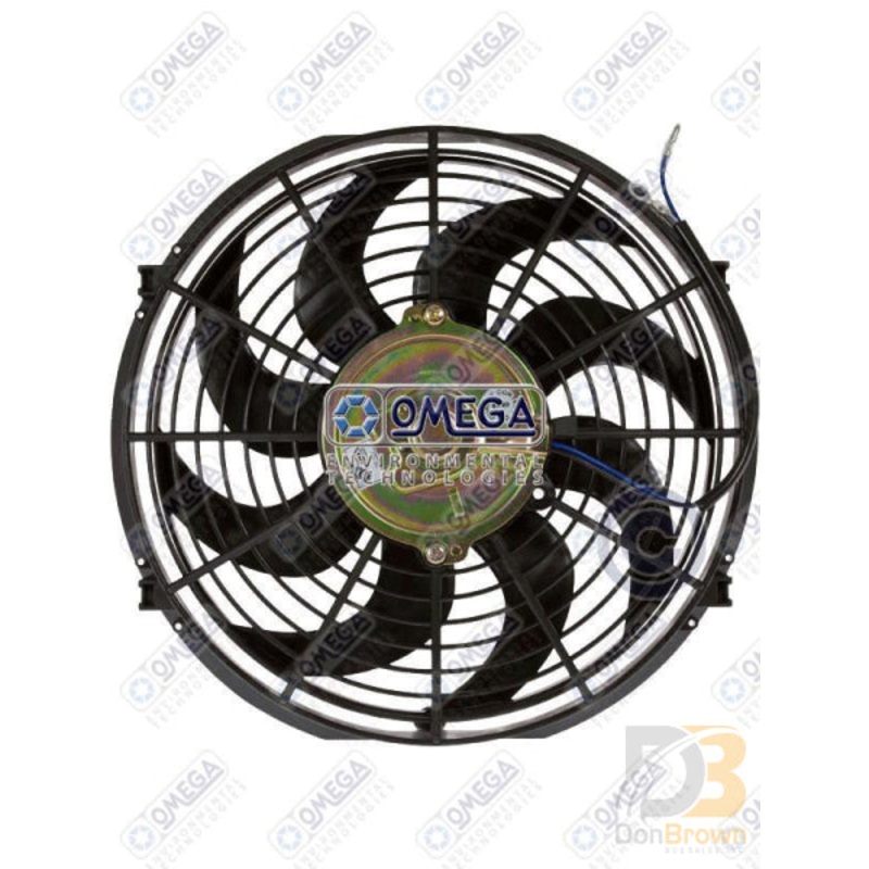 FAN ASSEMBLY 12in REVERSIBLE S BLADE 80W  12V 25-14823