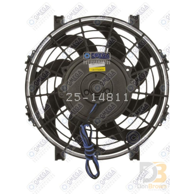 FAN ASSEMBLY 9in 12V PULLER REV S BLADES 132mm 25-14811