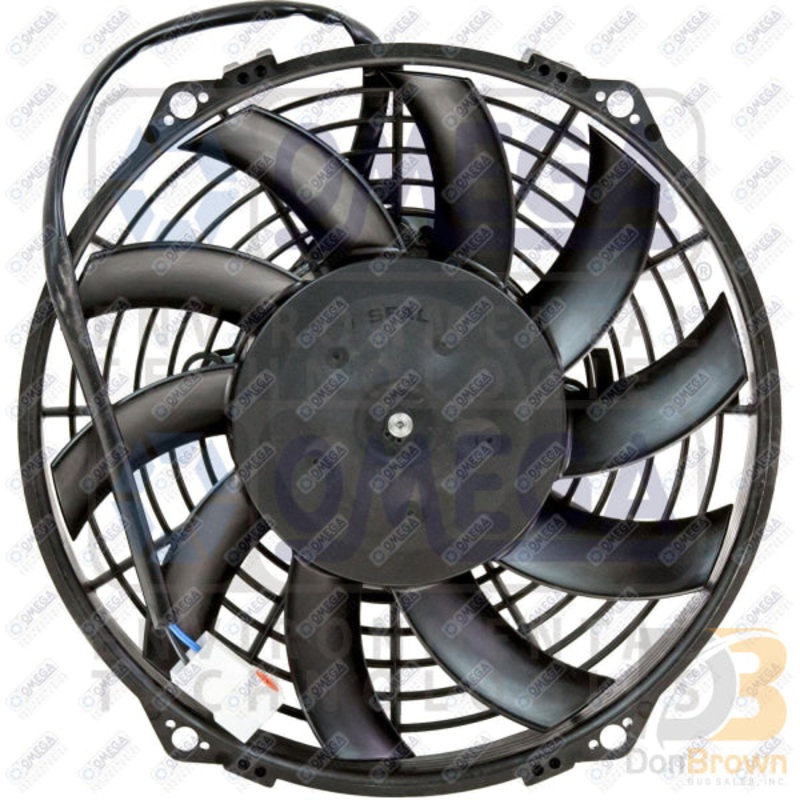 FAN ASSEMBLY 9in 12V PULLER W/AMP CONNECTOR 25-14836