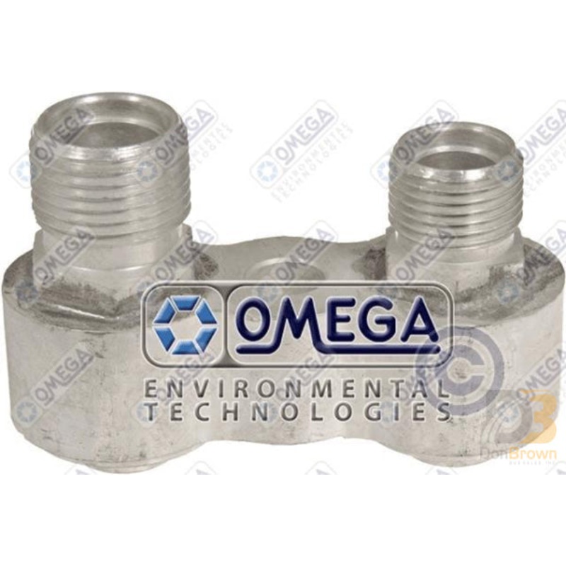 FTG BLOCK HORIZ GM COMPRESSOR 8×10 MIO 5/8×5/8 PILOTS 35-12305