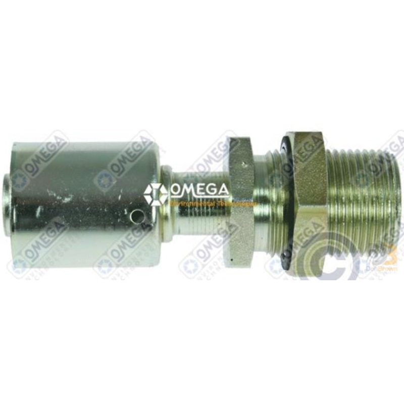 FTG BULKHEAD 1-1/16-16 STL STR #12 MIO x #12 BL 35-S1704