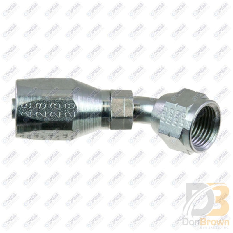 FTG FEMALE 45DEG SAE 45 SWIVEL #6 35-50142