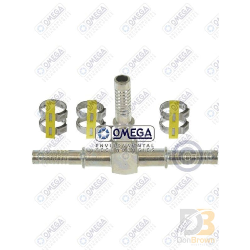 SPLICER TEE #10 x #10 x #10 AIR-O-CRIMP W/CLAMP 35-AN6203C