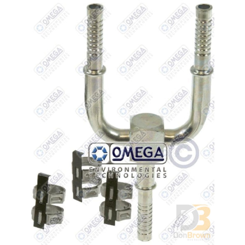 SPLICER TEE #8 x #8 x #8 2 BND-Y AIR-O-CRIMP 35-AN6332C