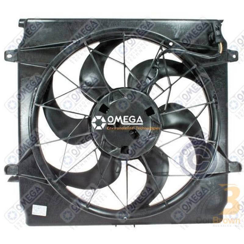 COOLING FAN ASSEMBLY 02-04 LIBERTY 2.4L W/O TOW PKG 25-62052