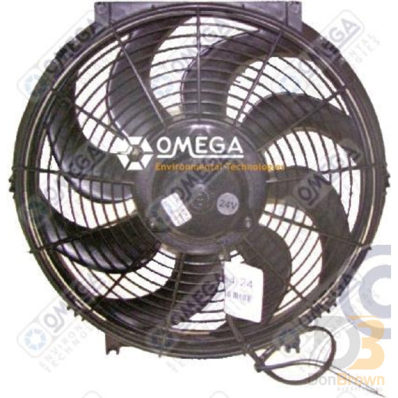 FAN ASSEMBLY 11in 24V HD PUSHER REV S BLADES 140W 25-14864-24