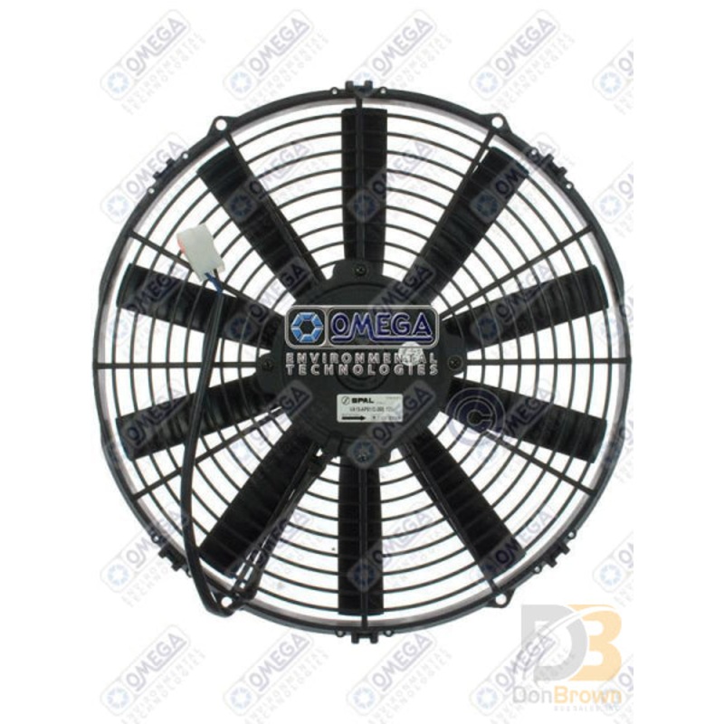 FAN ASSEMBLY 13in 12V HD PUSHER STRAIGHT BLADES MTR 25-14866-S