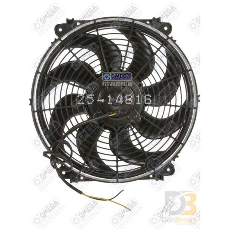 FAN ASSEMBLY 13in 12V PUSHER REV S BLADES 340mm 25-14816