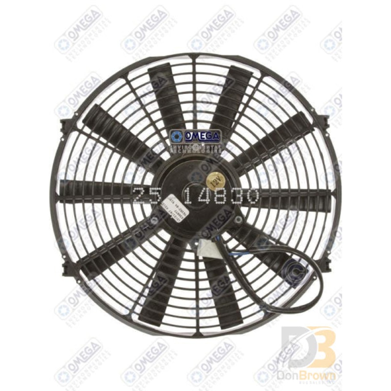 FAN ASSEMBLY 14in 12V PUSHER REV ST BLADE 339mm 25-14830
