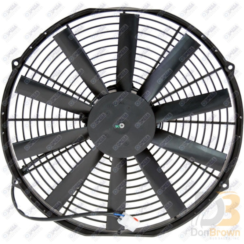 FAN ASSEMBLY 14in 24V PULLER LOW PROFILE STRT BLADE 25-14806-24-S