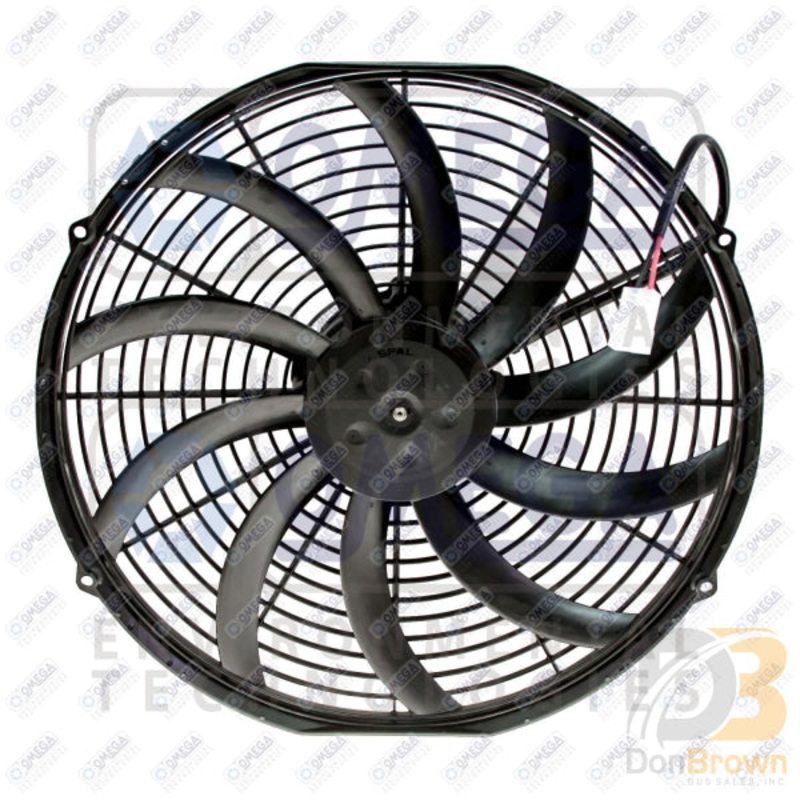 FAN ASSEMBLY 16in HP PULLER 12V SKEWED MED PROFILE 25-14925-S