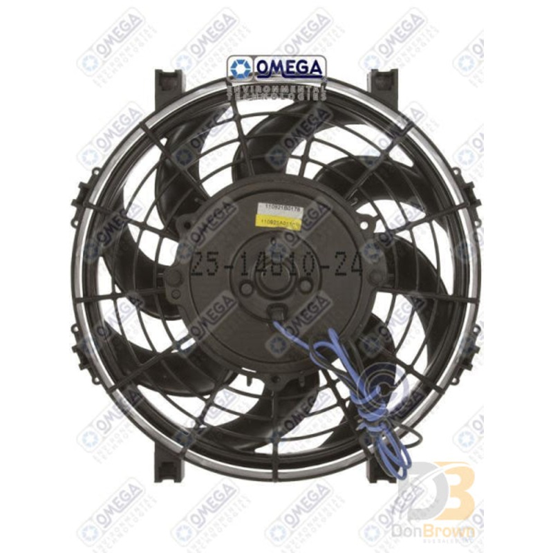 FAN ASSEMBLY 9in 24V PUSHER REV S BLADES 132mm BSB 25-14810-24